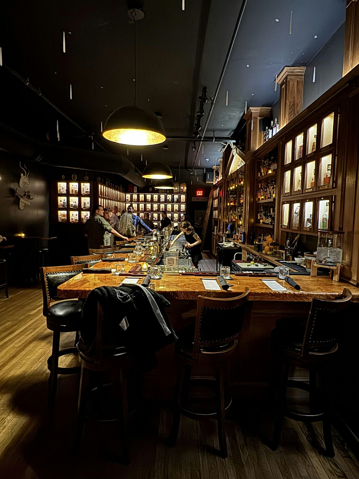 Trophy Room Tequila Dinner