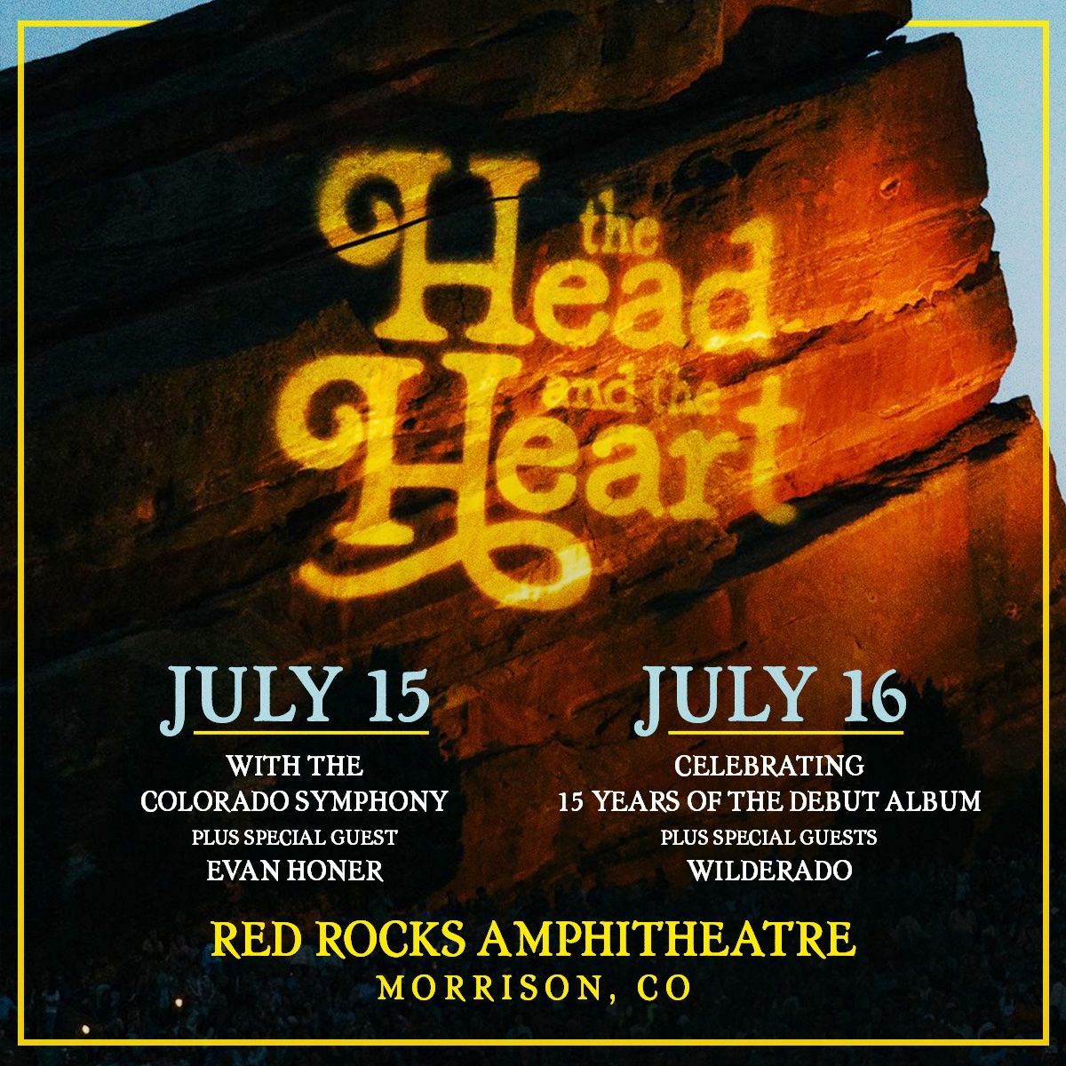 The Head and The Heart & The Colorado Symphony