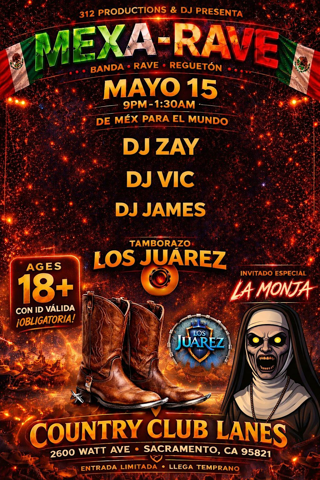 MEXA RAVE: BANDA REGIONAL x REGGAETON x LATINO TECHNO HOUSE x ELECTRONICA