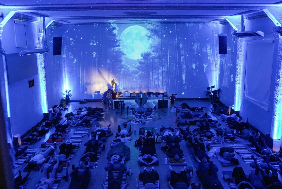 Full Moon Sound Bath with Restorative Yoga & Reiki Healing