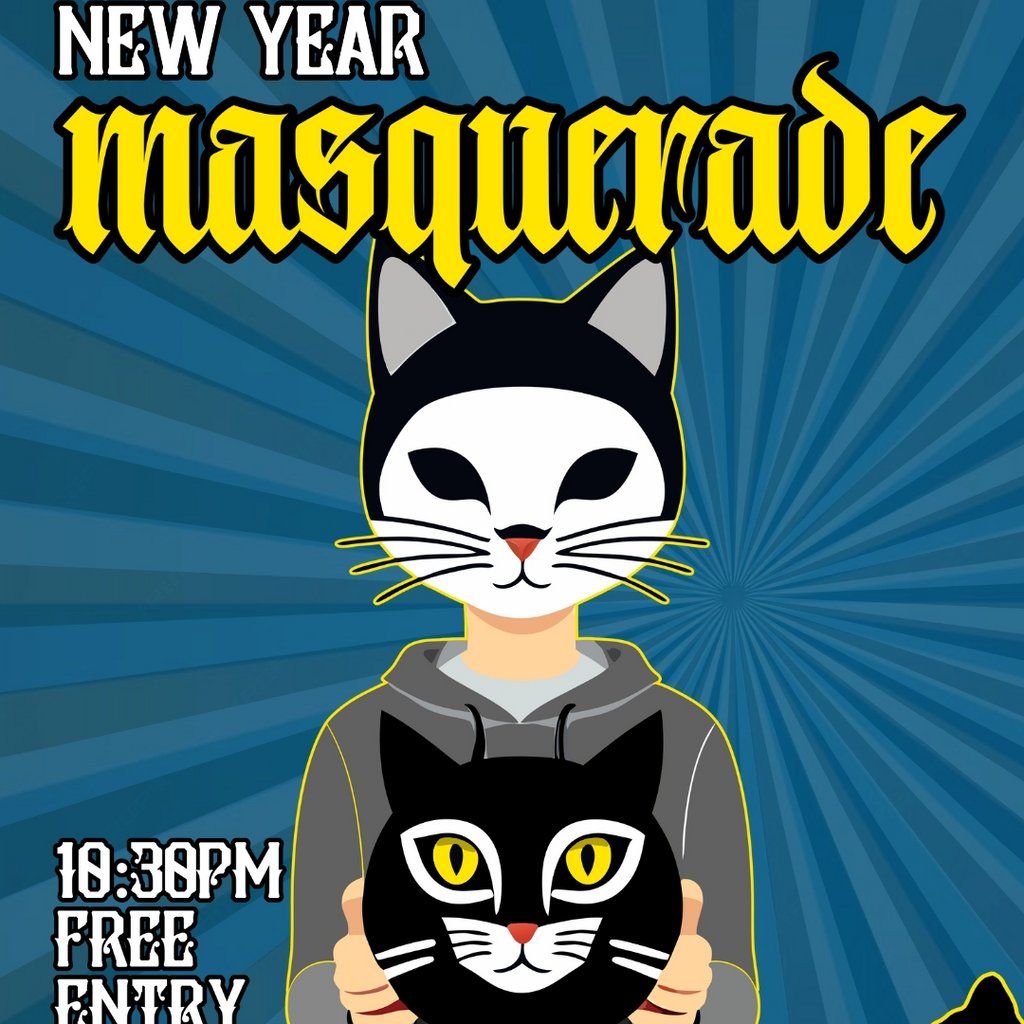 New Years Eve Masquerade Club Night