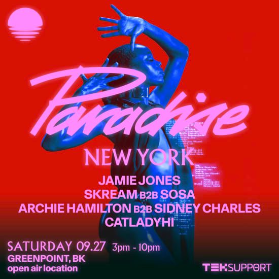 Teksupport: Jamie Jones presents Paradise