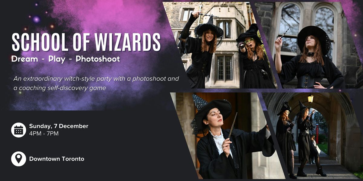 Dream, play, photoshoot! School of Wizards