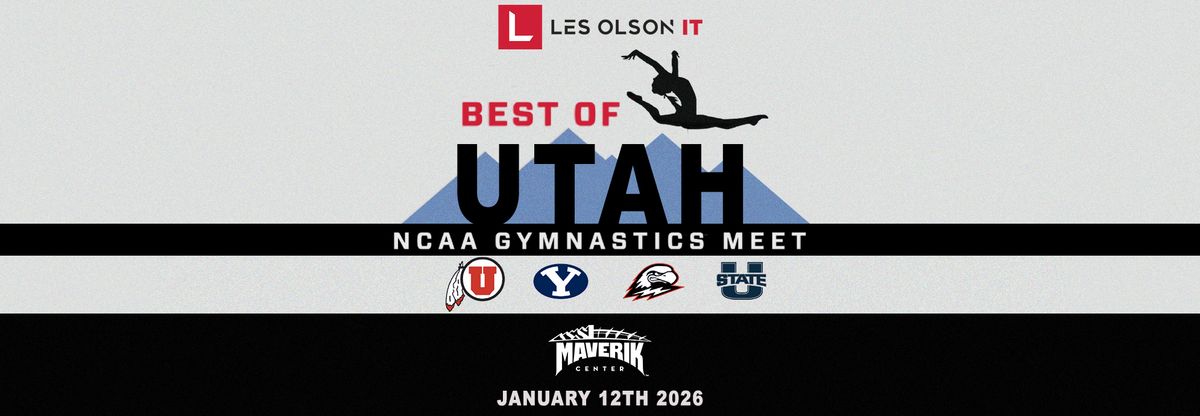 Les Olson IT Best of Utah Womens Gymnastics at Maverik Center