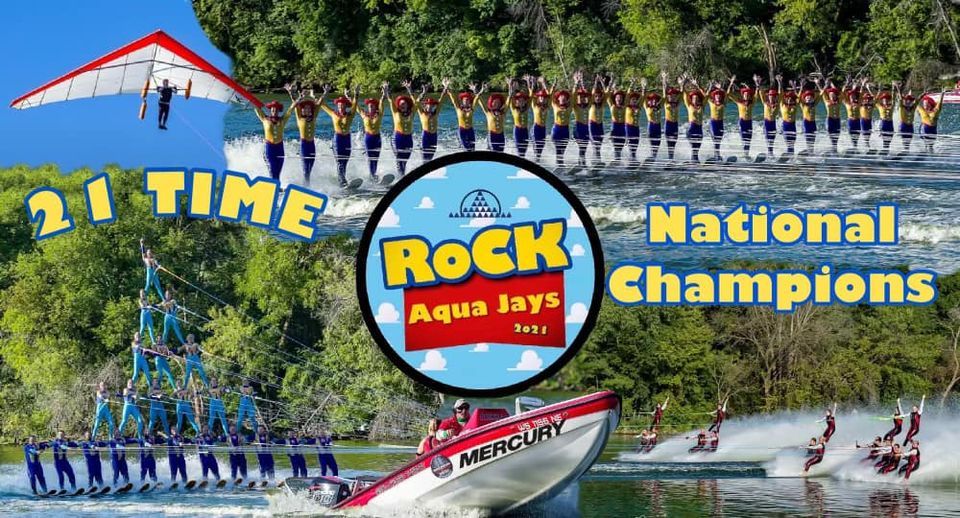 Rock Aqua Jays Water Ski Show Traxler Park, Janesville, WI June 15