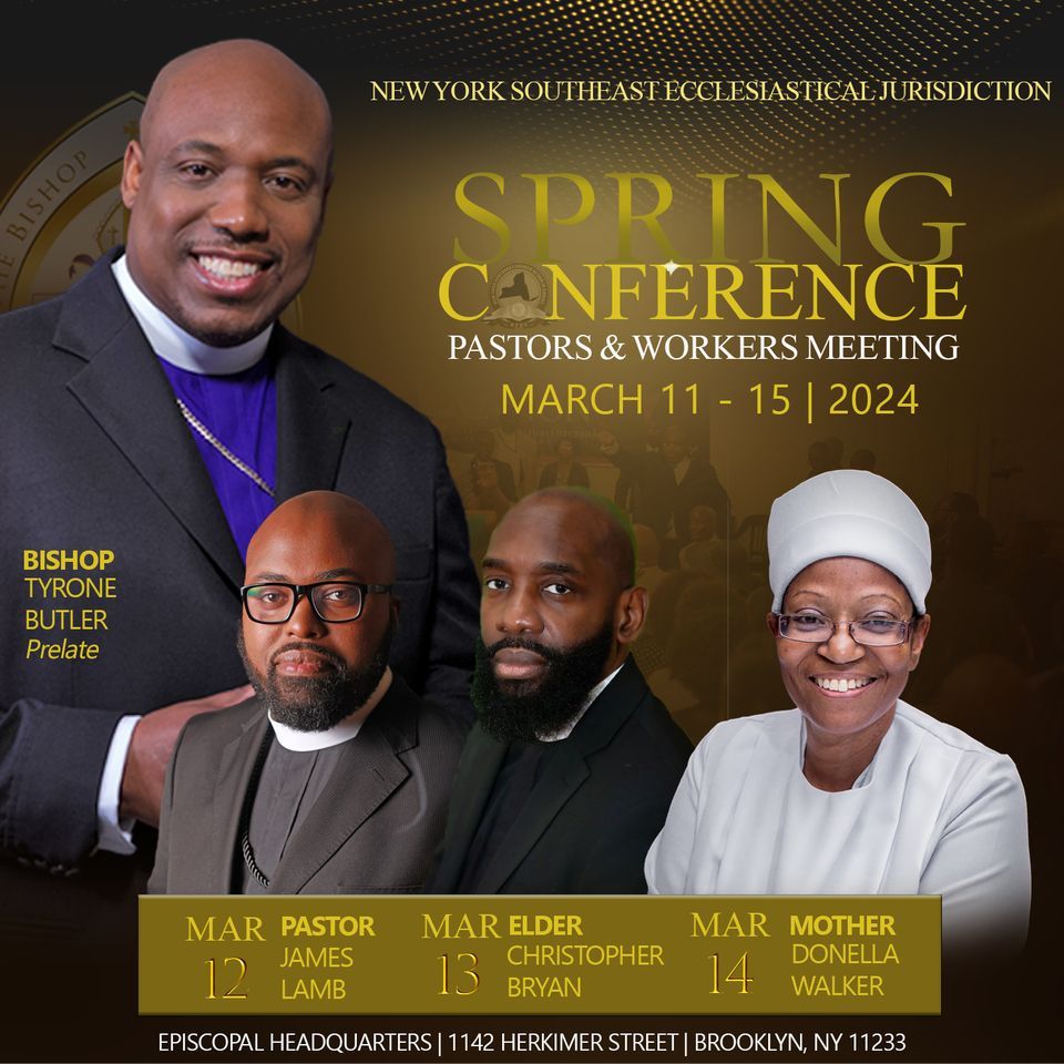 2024 Spring Conference 32nd Annual Pastors & Workers Meeting