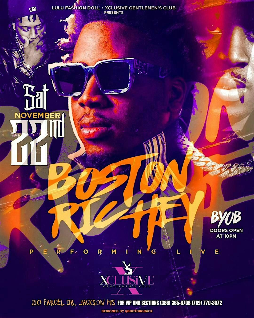 Boston Richey Performing Live