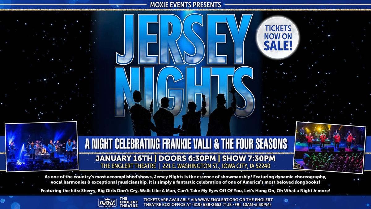 New Jersey Nights - Celebrating Frankie Valli and The Four Seasons