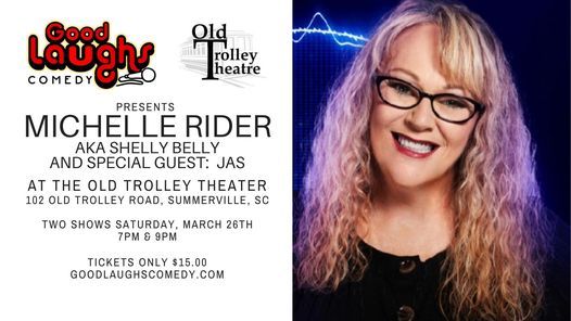 Michelle Rider, aka Shelly Belly, and Jas at Old Trolley Theatre in ...