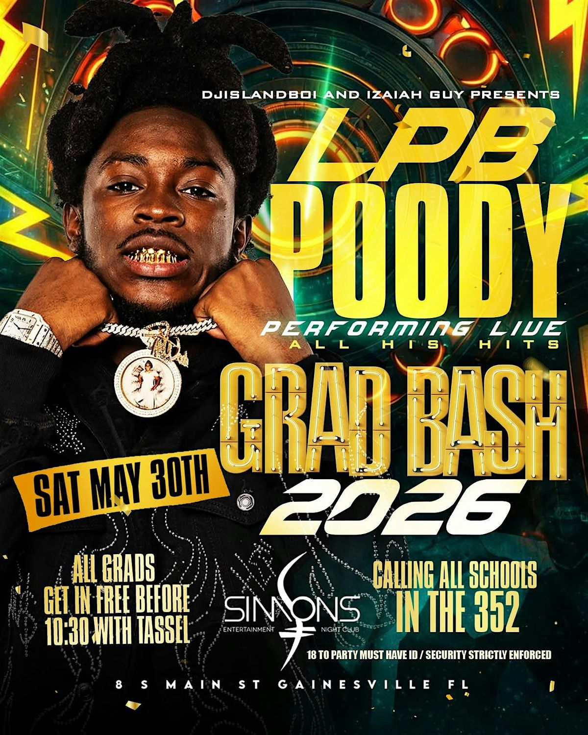 GRAD BASH 2026 : LPB POODY LIVE