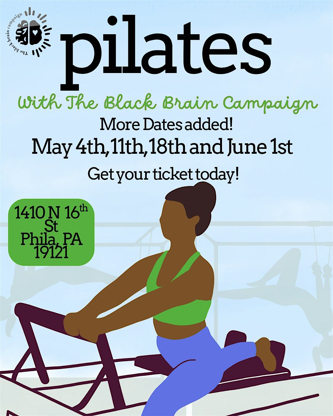 Pilates with The Black Brain Campaign