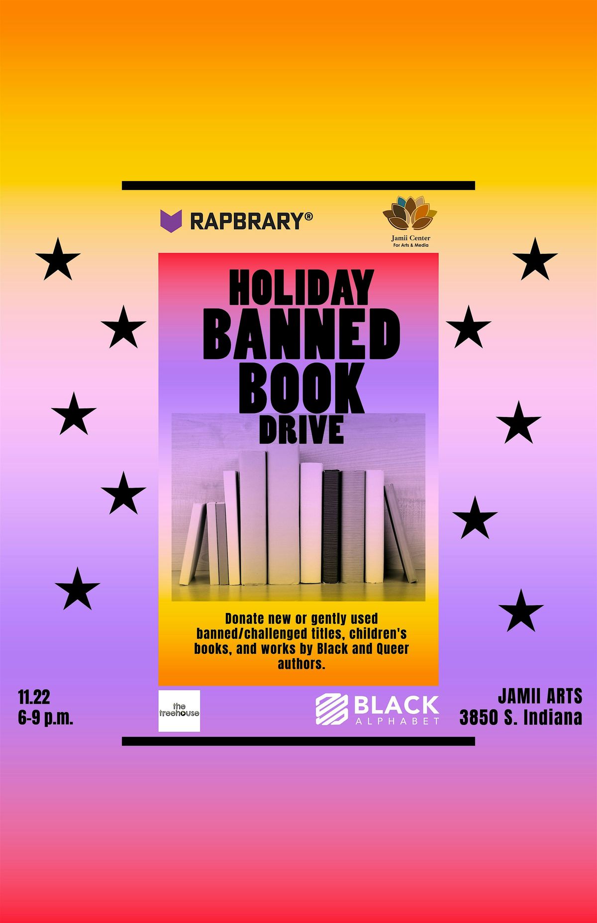 Holiday Banned Book Drive