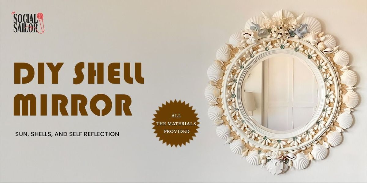 DIY Shell Mirror - Delhi NCR
