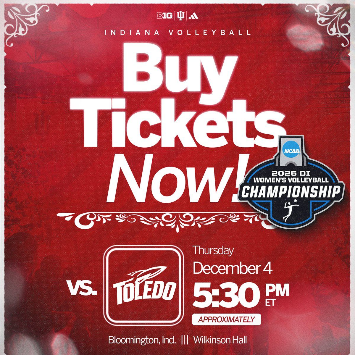 NCAA Women's Volleyball Championship - All Sessions Pass