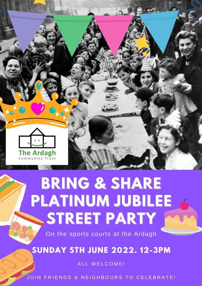 Platinum Jubilee Street Party At The Ardagh Bristol On 5th June 2022