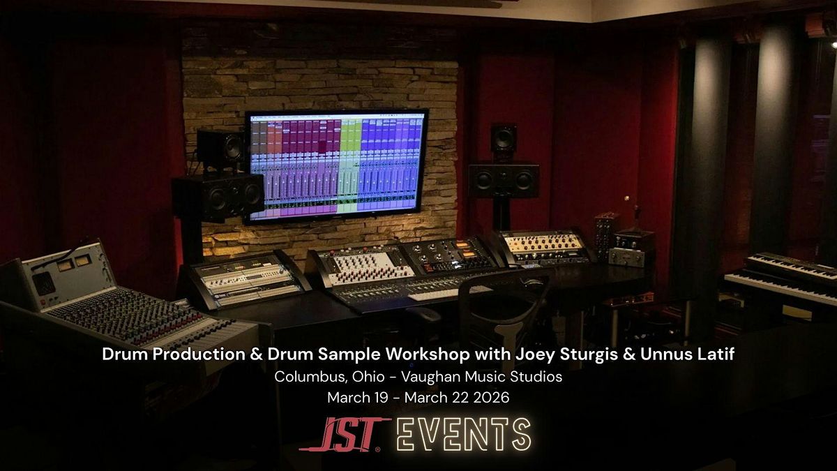 Drum Production & Drum Sample Workshop with Joey Sturgis & Unnus Latif