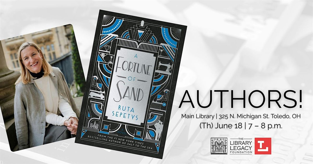 Authors! with Ruta Sepetys