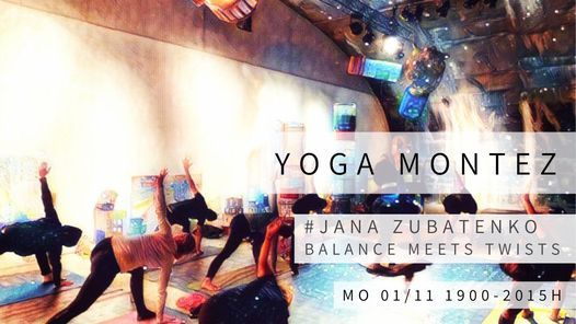 Yoga Montez #Jana - Balance meets twists