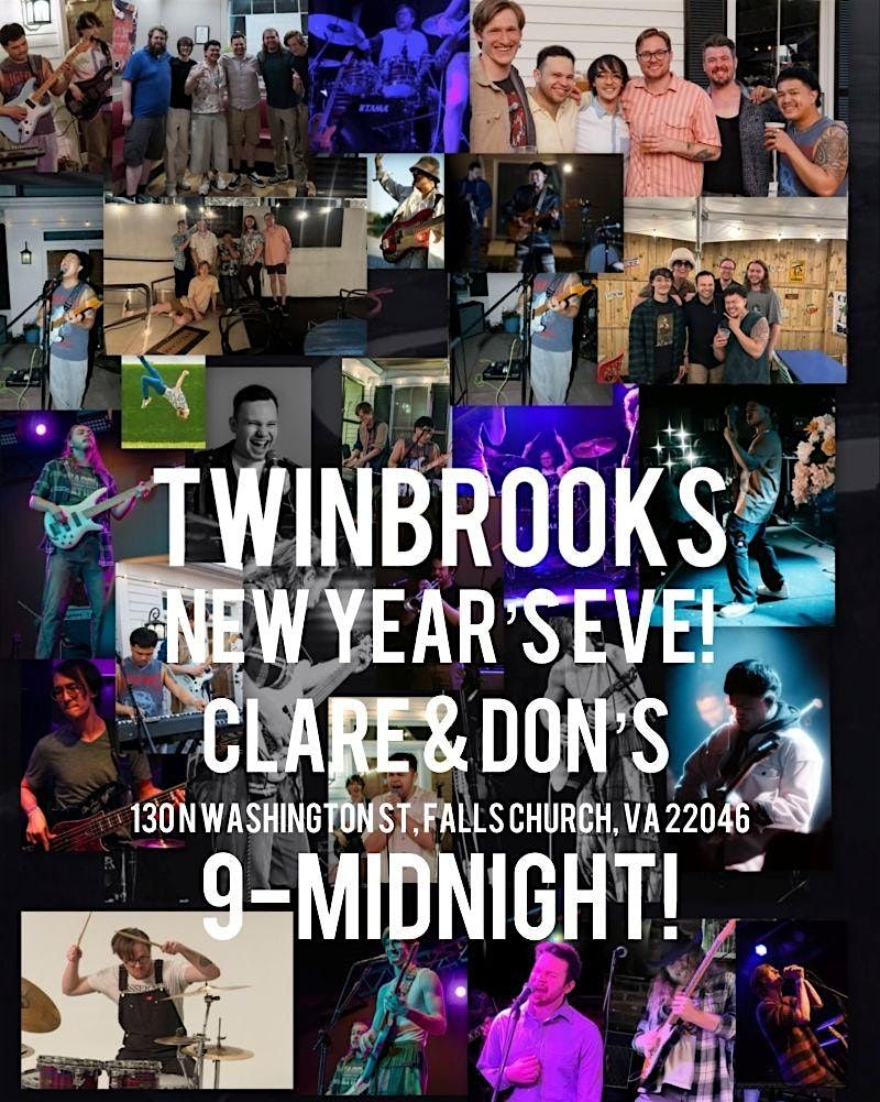 NEW YEARS EVE Party with TWINBROOKS!