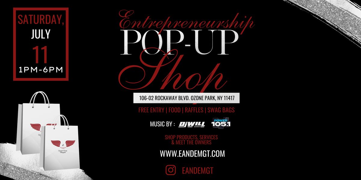 Entrepreneurship Pop-Up Shop
