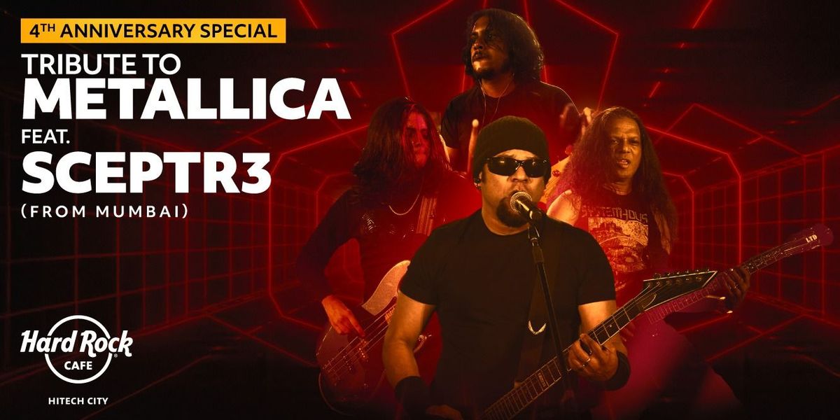 Tribute to Metallica Ft. Sceptr3 (Mumbai)