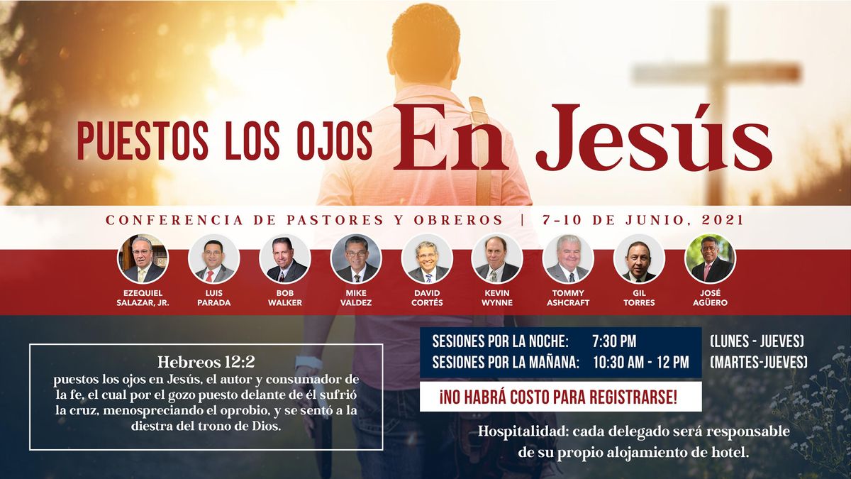 Puestos Los Ojos En Jes\u00fas - Escuela de Pastores y Obreros 2021