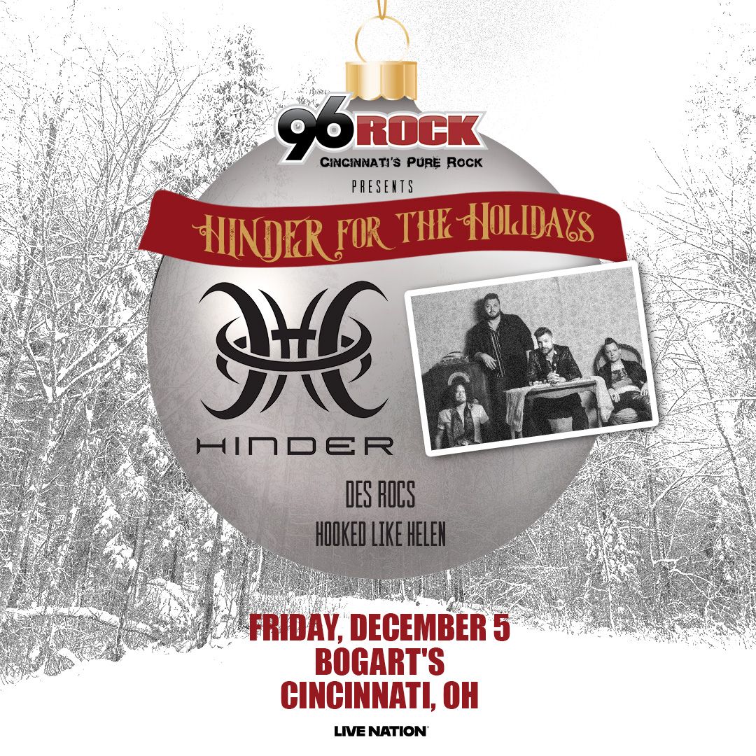 Hinder for the Holidays at Bogarts