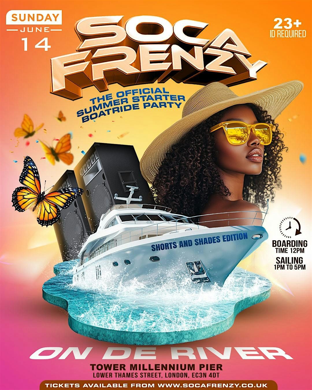 Soca Frenzy On De River - The Official Summer Starter Boatride Party