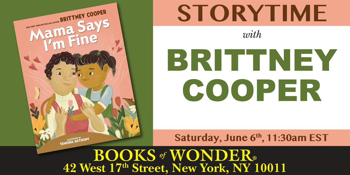 Storytime with the Author | Brittney Cooper