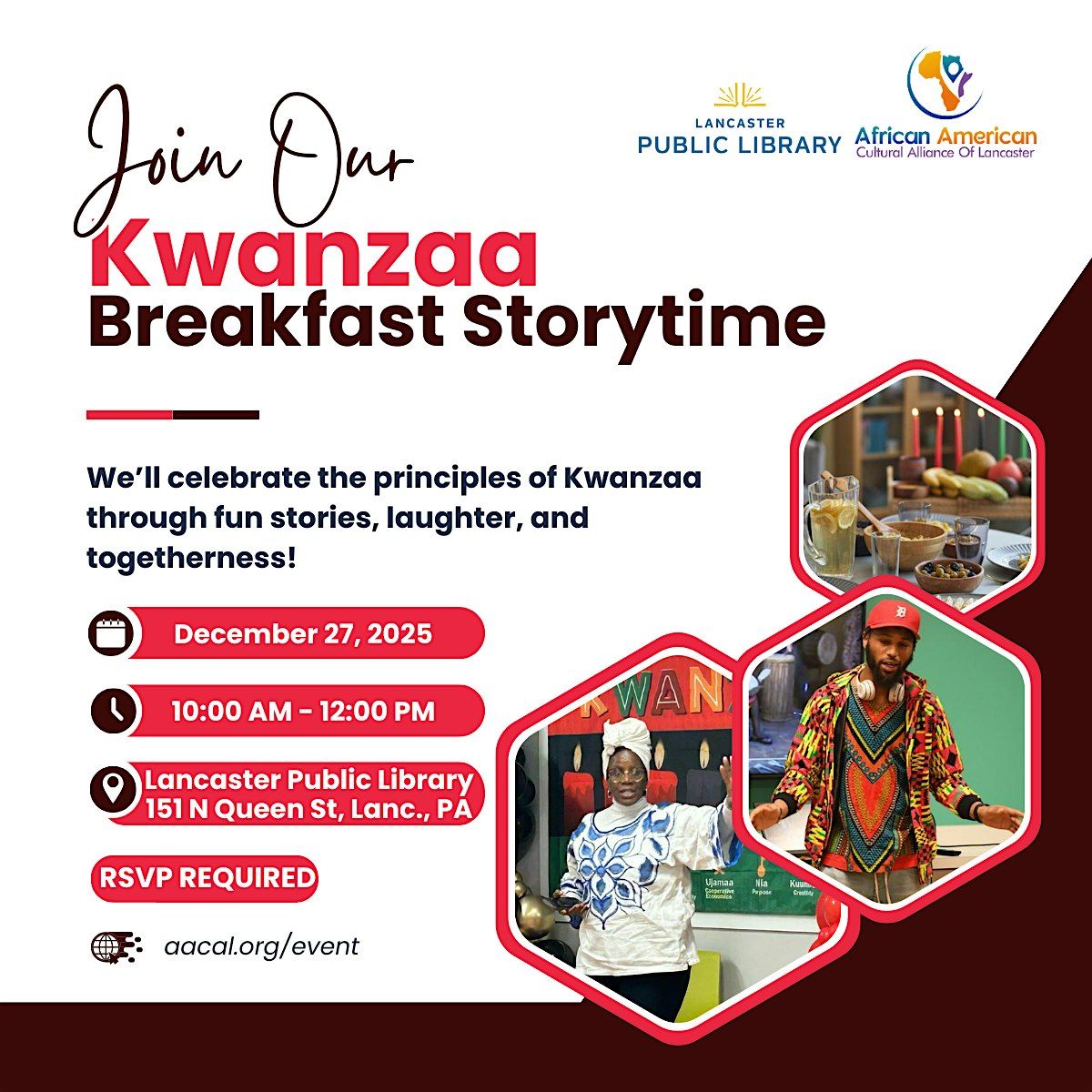 Kwanzaa Storytime Breakfast