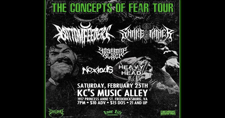 Concepts of Fear Tour Hitting KC's \/ JP's