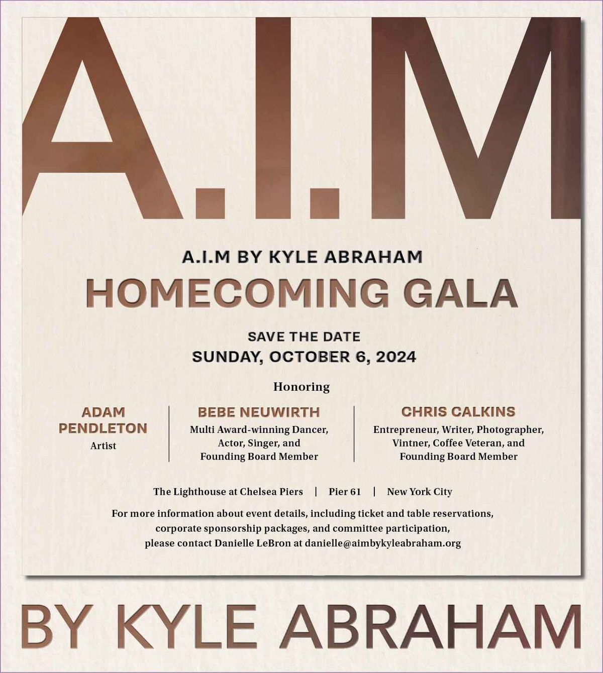 A.I.M By Kyle Abraham at Zellerbach Hall