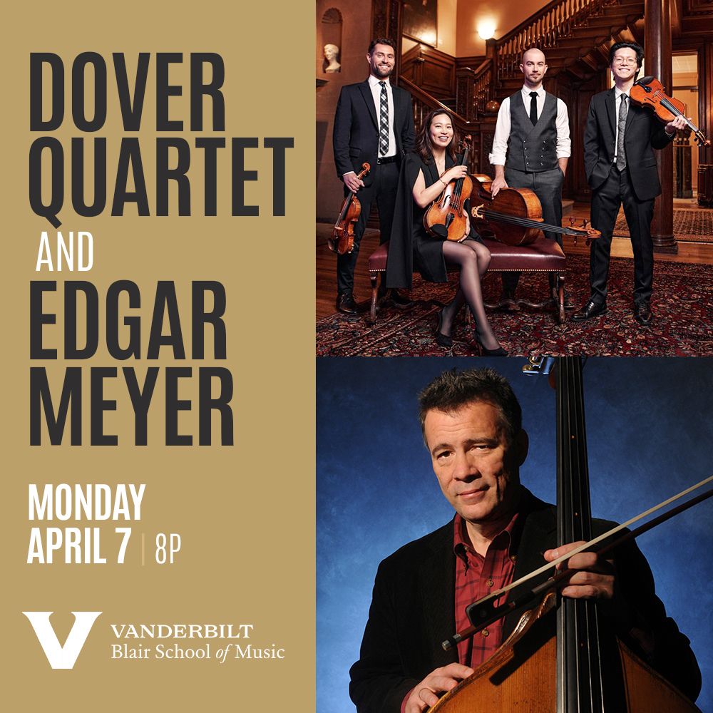 Edgar Meyer and Dover Quartet at Herbst Theatre