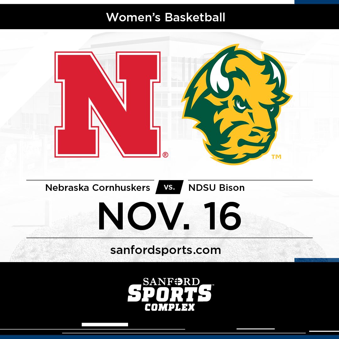 Nebraska Cornhuskers vs North Dakota State Bison Womens Basketball at Sanford Pentagon