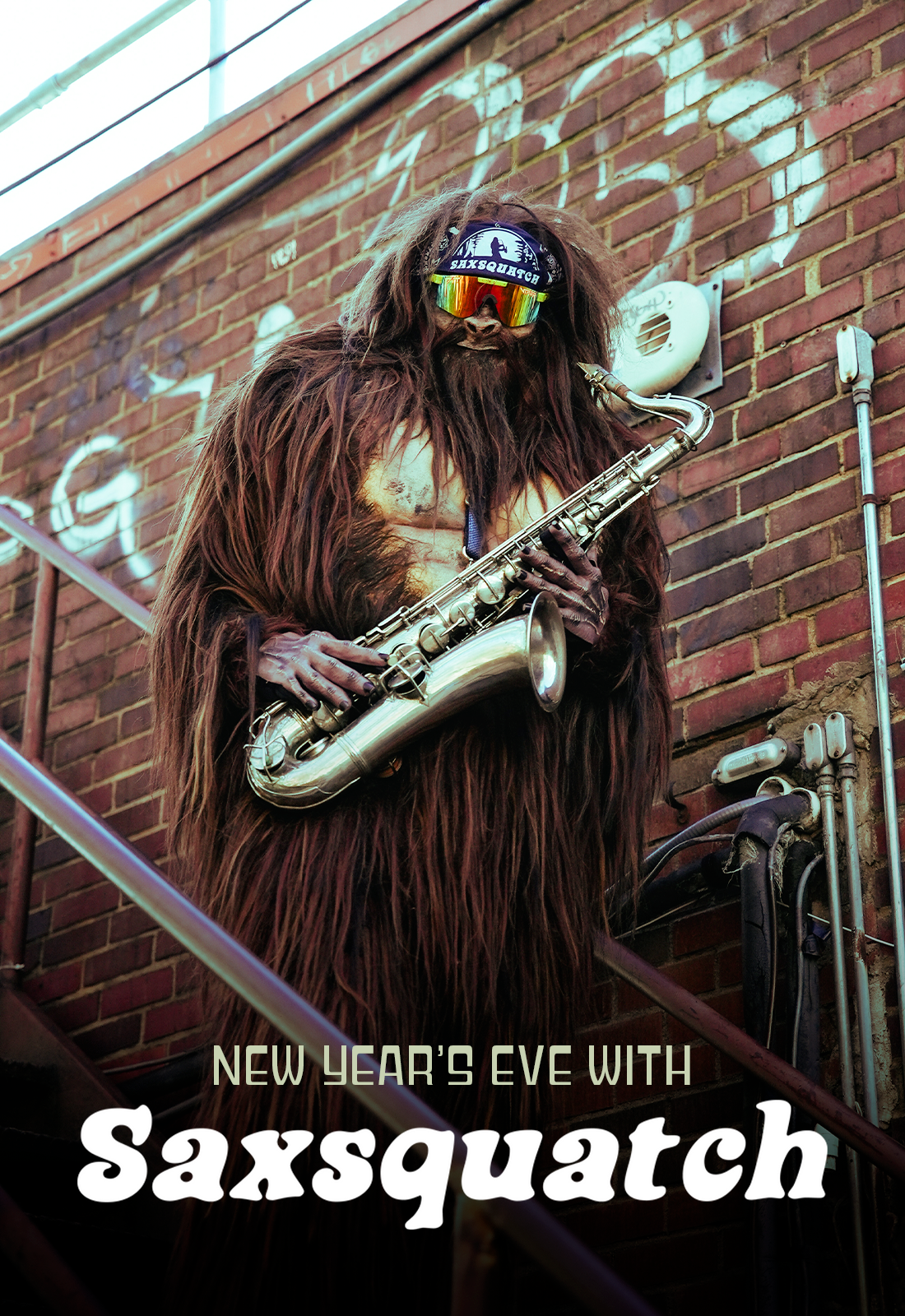 New Years Eve with Saxsquatch at Ridgefield Playhouse