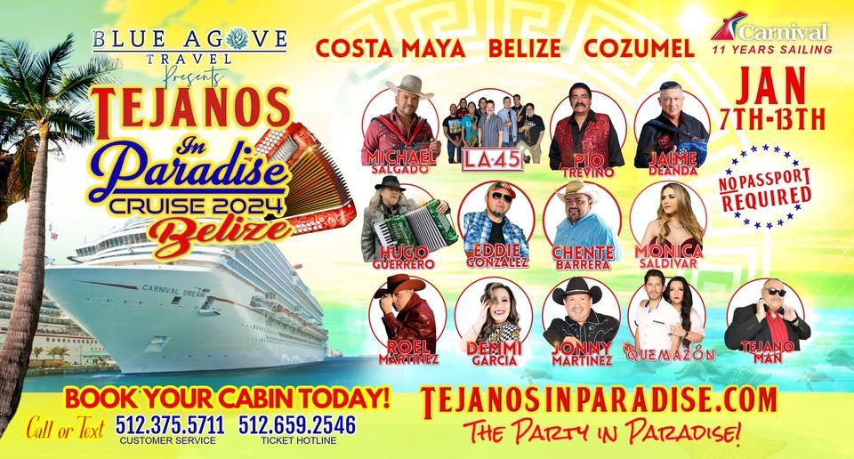 tejano in paradise cruise 2024