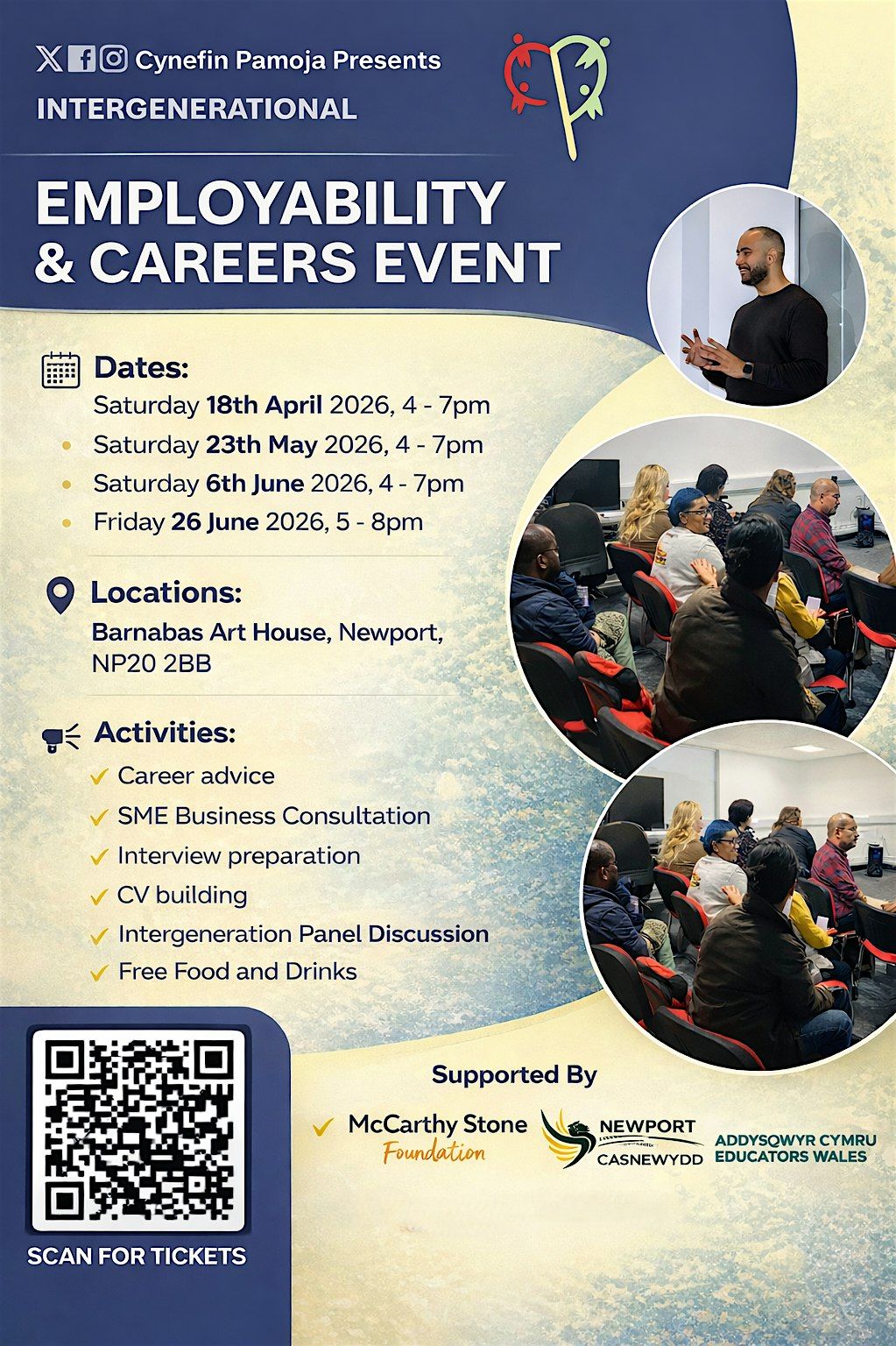 Intergenerational Employability & Careers Event