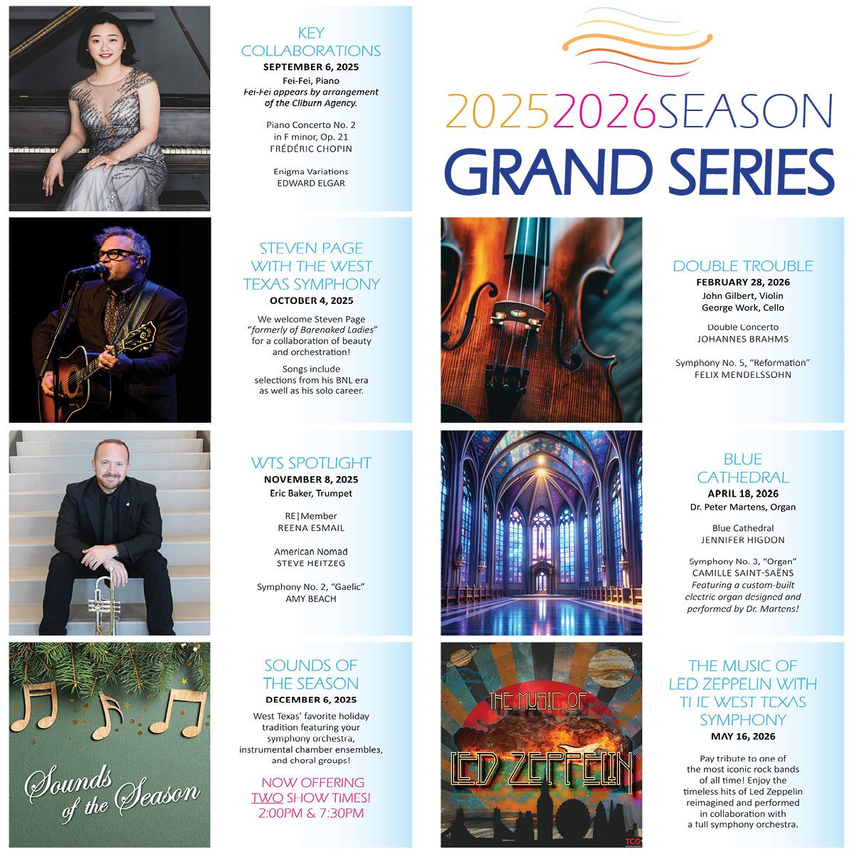 West Texas Symphony - Blue Cathedral at Wagner Noel Performing Arts Center