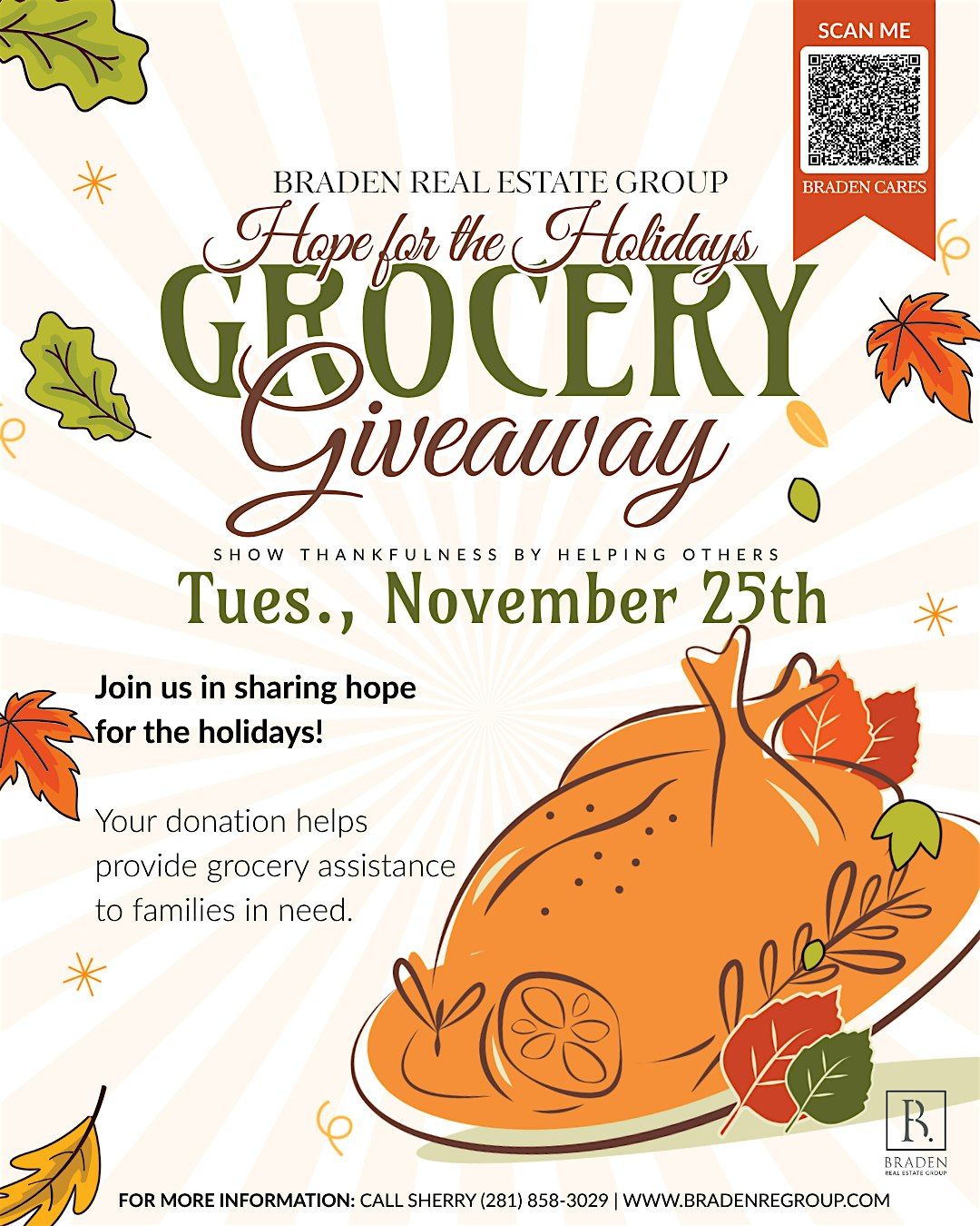 Braden Cares Holiday Gift Card Giveaway