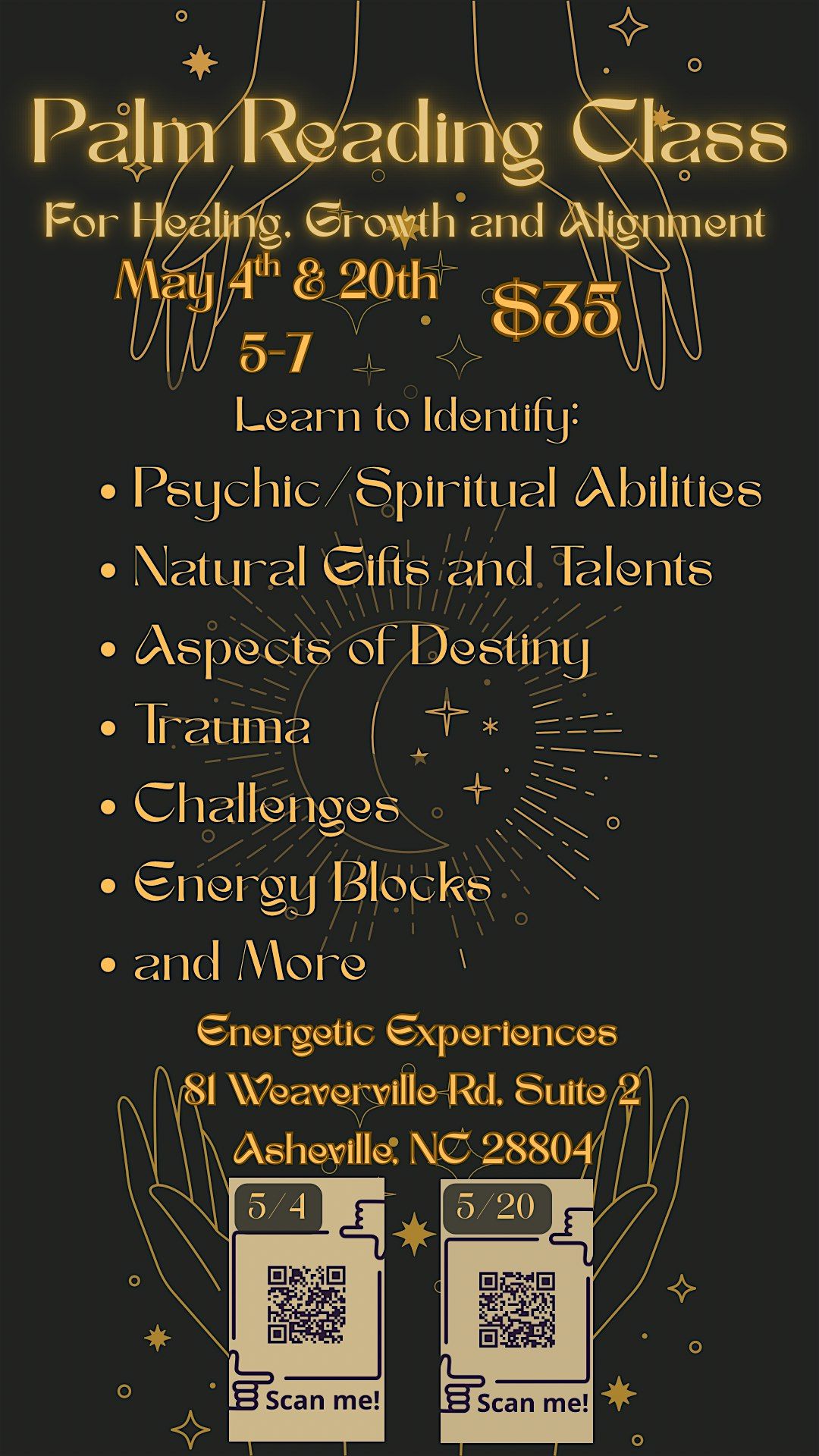 Palm Reading Class with Fairlight