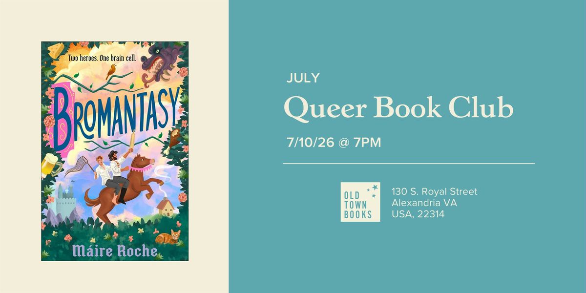 July Queer Book Club: Bromantasy