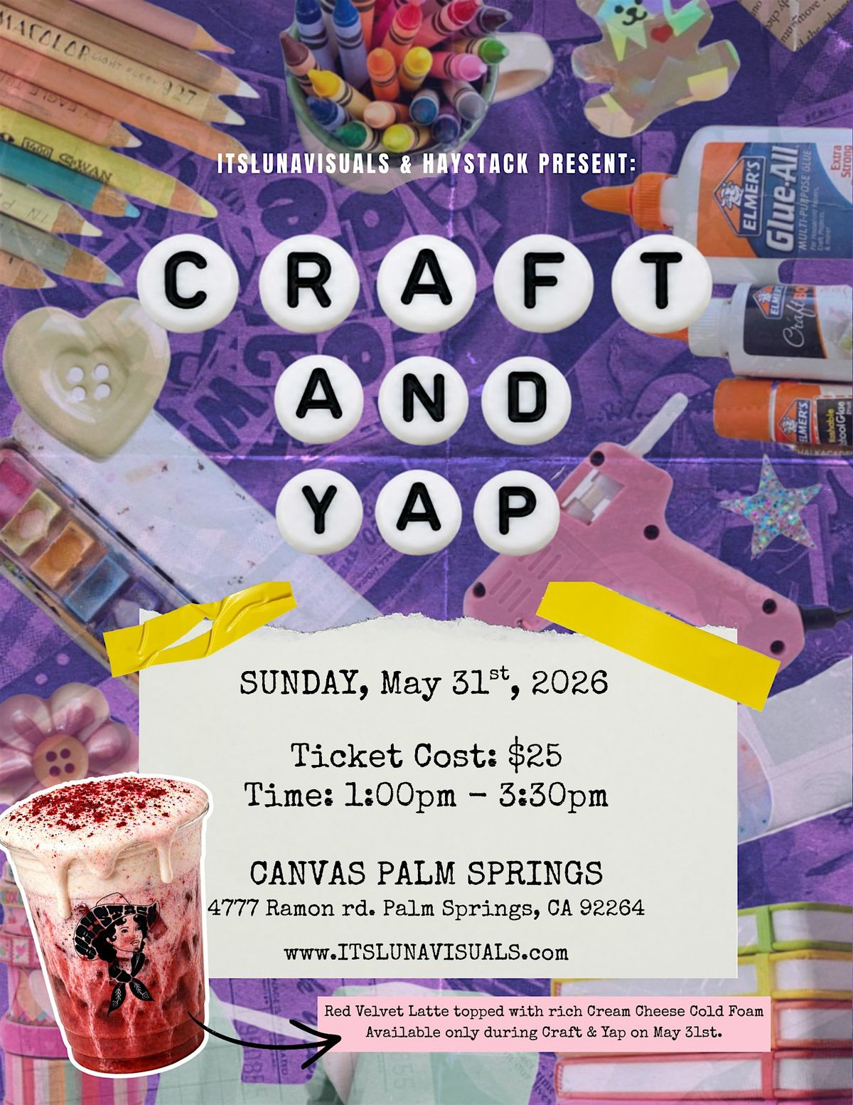 Craft and Yap Workshop
