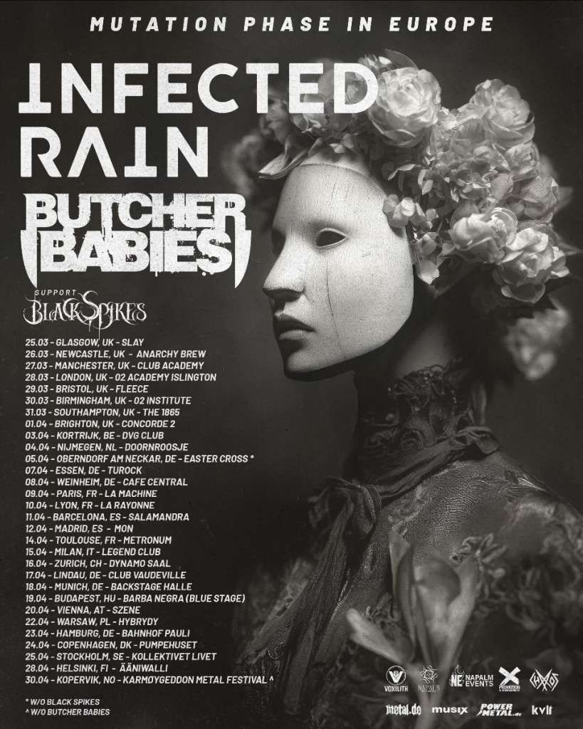 Infected Rain & Butcher Babies Madrid Tickets