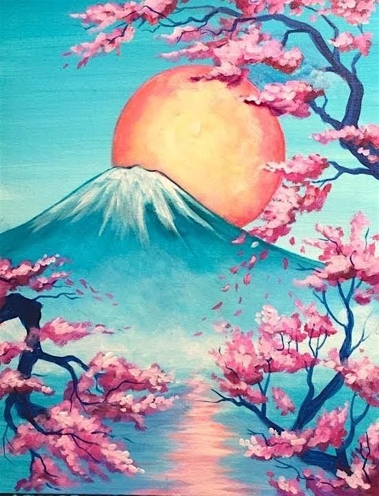 Mt. Fuji Paint Night Party