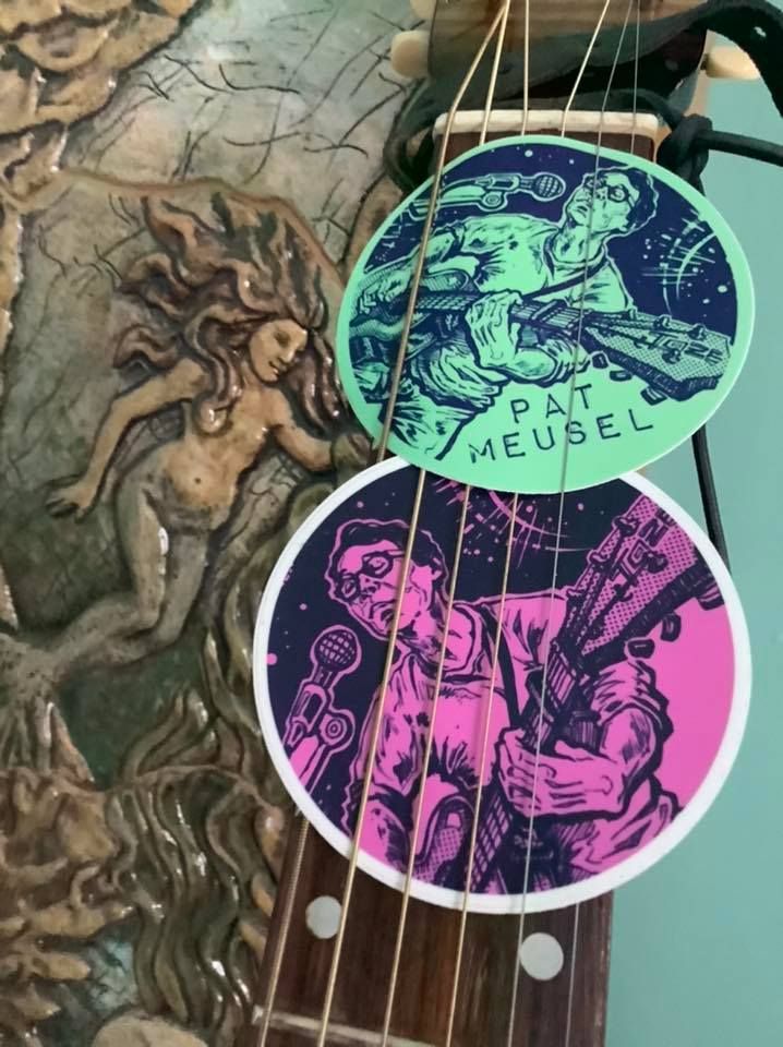 Pat Meusel at Blue Morning Gallery Night! 21 S Palafox St