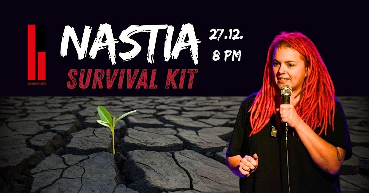 Nastia Live with her English Comedy Show "Survival kit"