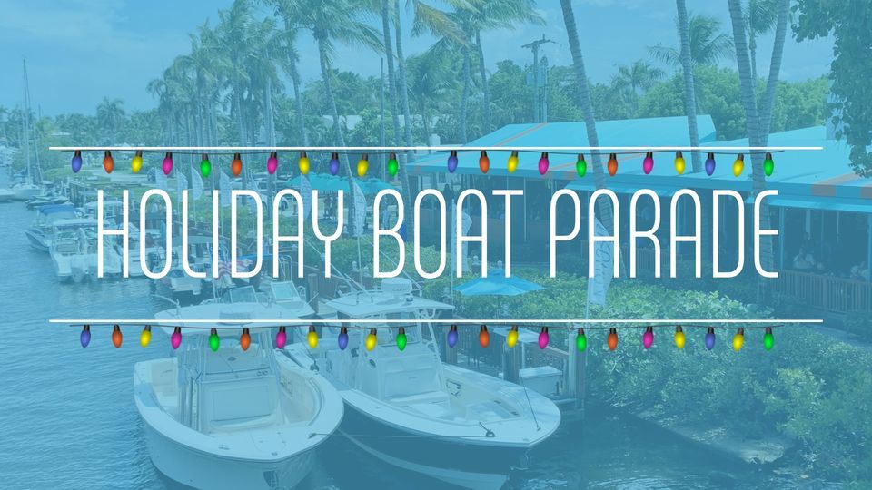 Holiday Boat Parade Deck 84, Delray Beach, FL December 9, 2022