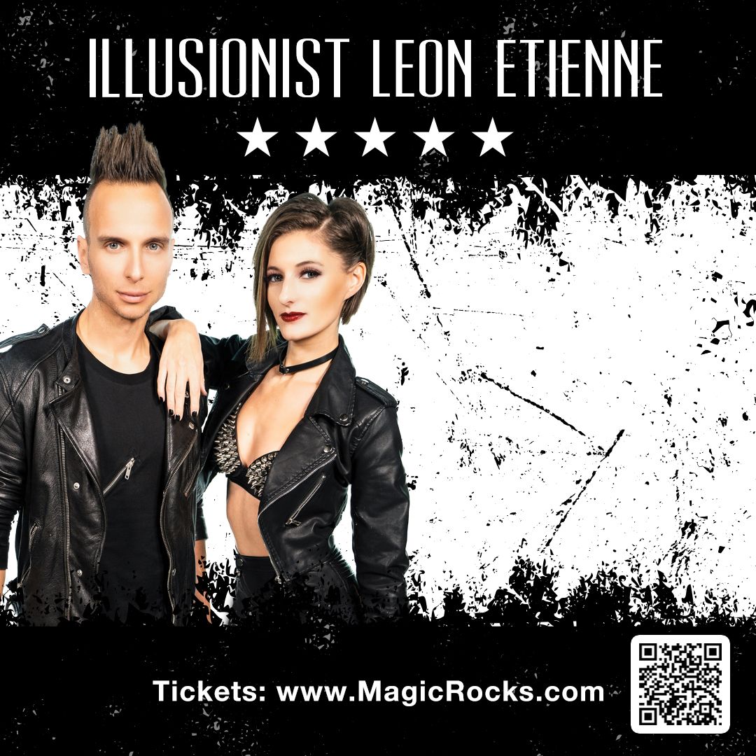 Illusionist Leon Etienne at Cain Center For The Arts