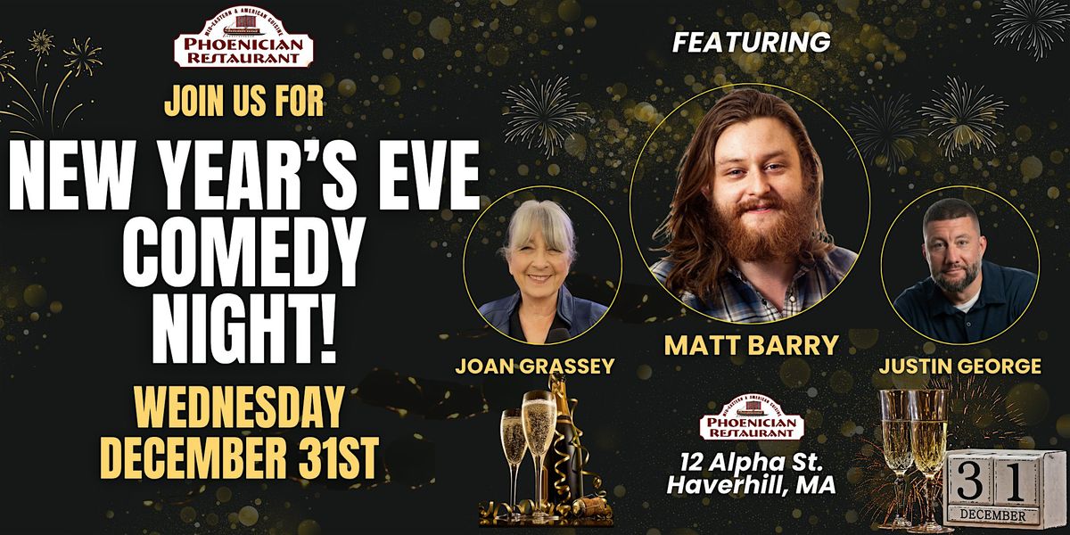New Year's Eve Comedy Night featuring Matt Barry & Friends