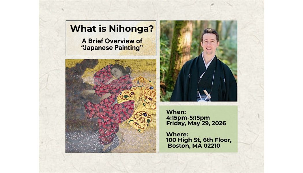 Cultural & Innovative Evenings - What is Nihonga?